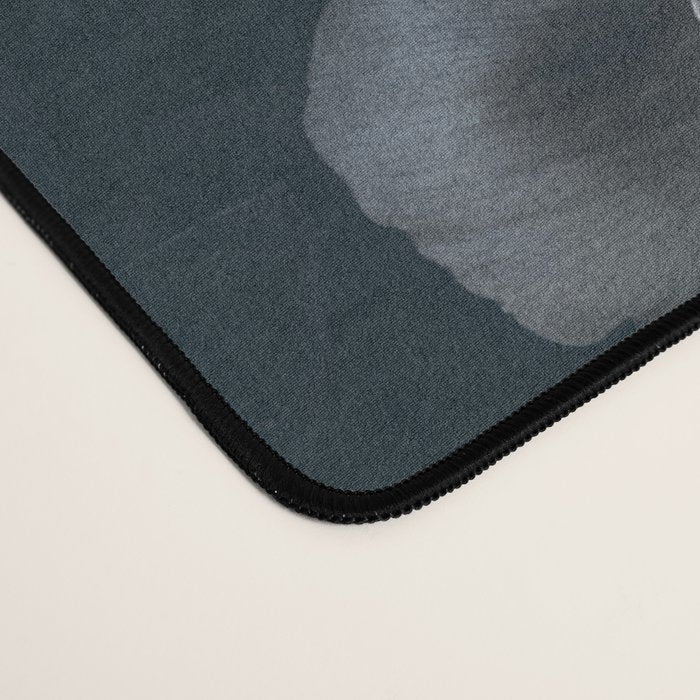 Midnight Blue Lush Moody Flowers Baroque Grandeur Desk Mat Gallery Image 4