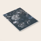Midnight Blue Lush Moody Flowers Baroque Grandeur Notebook Gallery Image 3
