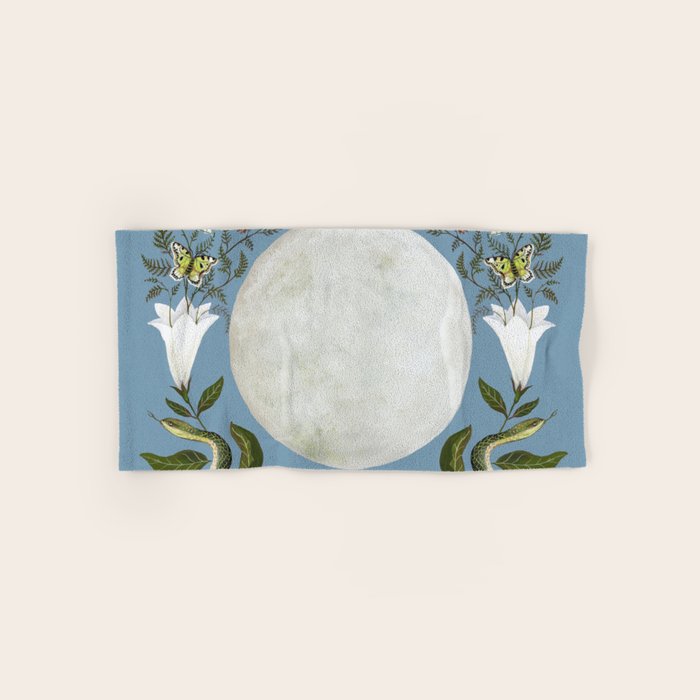 Snake Moon Bath Towel Gallery Image 1