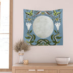 Snake Moon Wall Tapestry Gallery Image 2