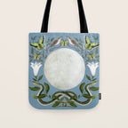 Snake Moon Tote Bag Gallery Image 1