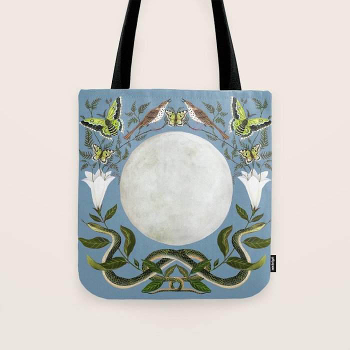 Snake Moon Tote Bag Gallery Image 1