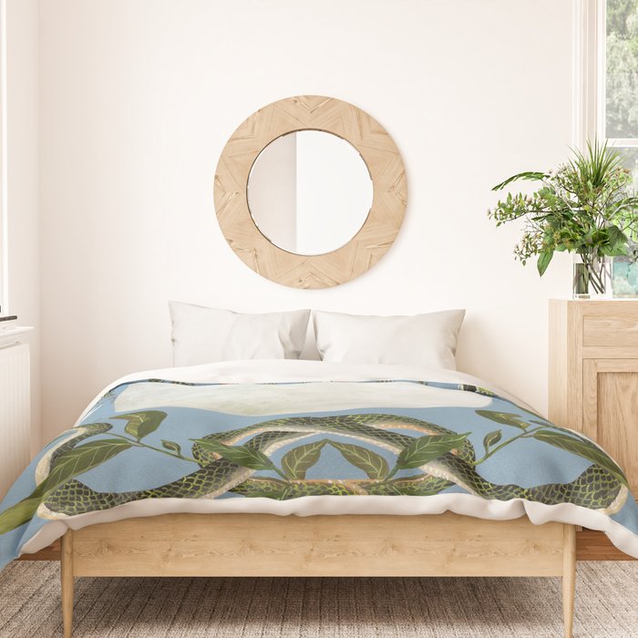 Snake Moon Duvet Cover Gallery Image 3