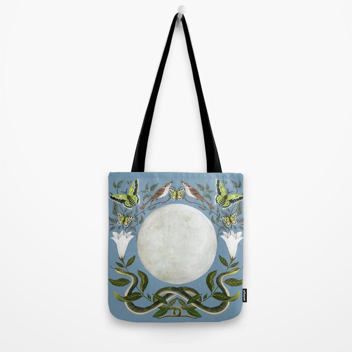 Snake Moon Tote Bag Gallery Image 2