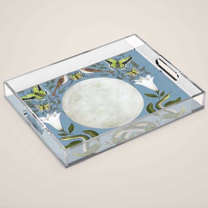 Snake Moon Acrylic Tray Gallery Image 1