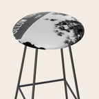 Follow That Dream Parkway black and white inspirational photograph / art photography Stool Gallery Image 2