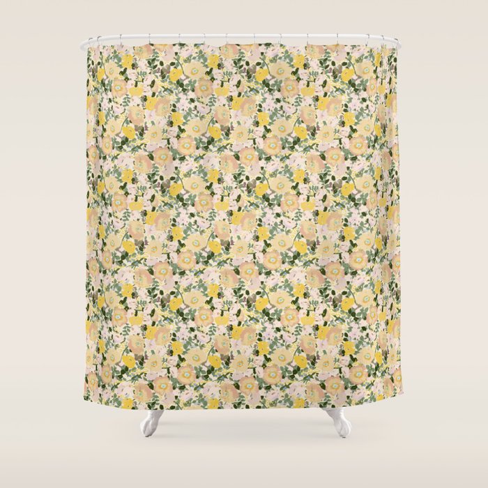 Golden Poppies Shower Curtain Gallery Image 1