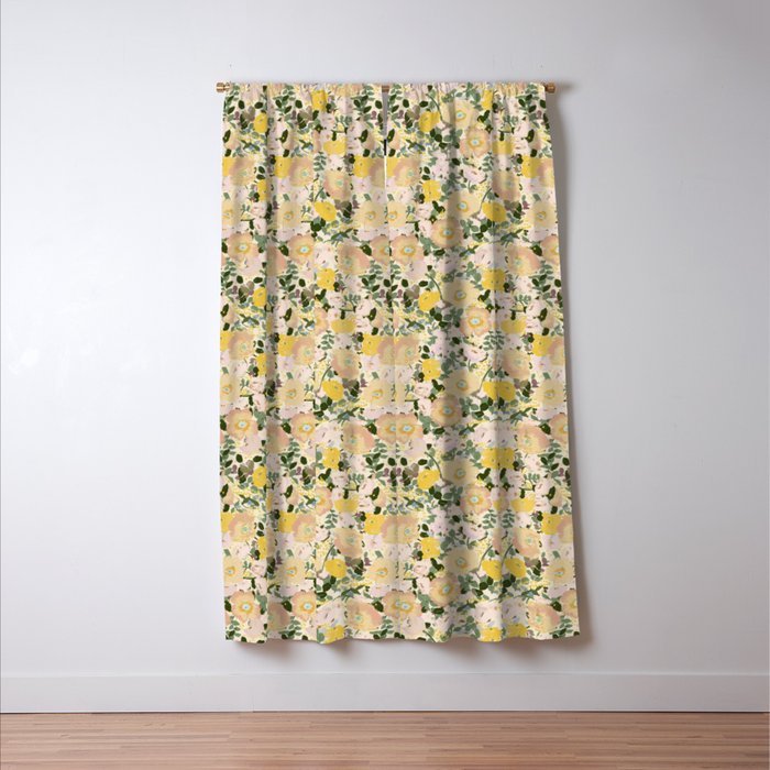 Golden Poppies Window Curtain Gallery Image 3