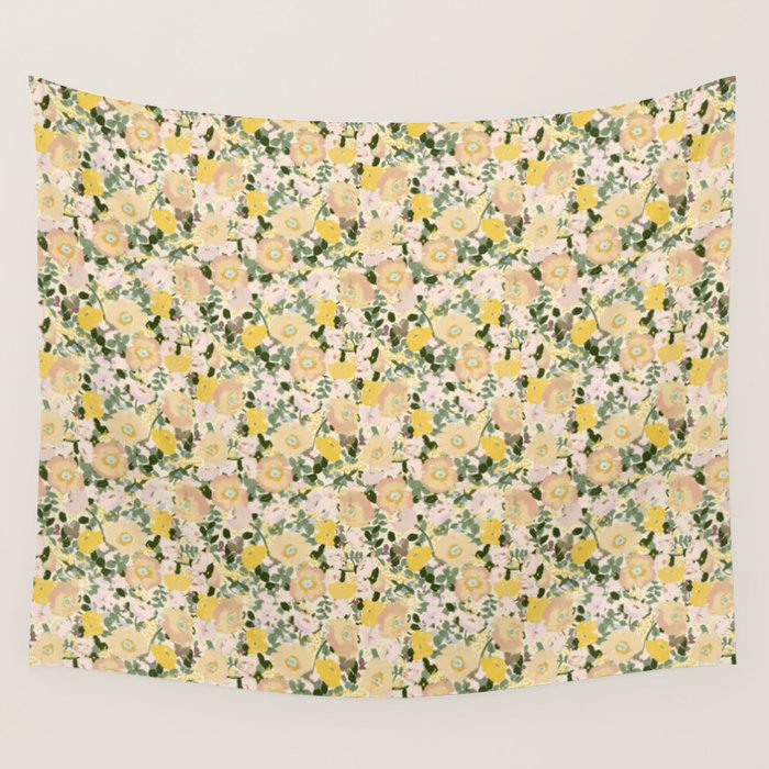 Golden Poppies Wall Tapestry Gallery Image 4