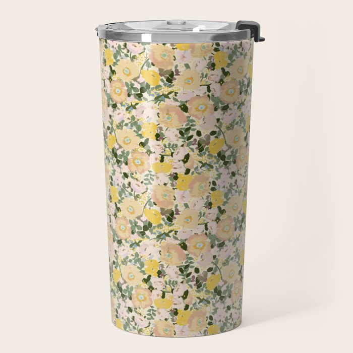 Golden Poppies Travel Mug Gallery Image 2