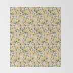 Golden Poppies Throw Blanket Gallery Image 2
