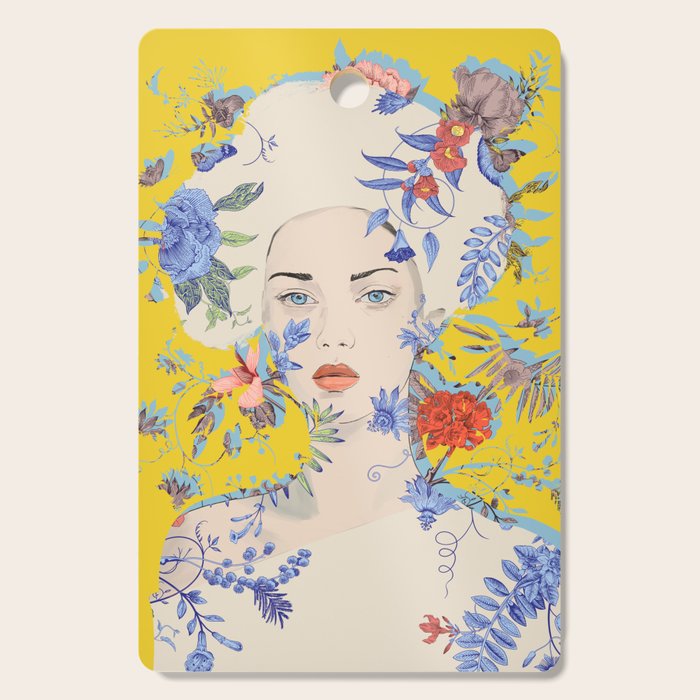 Blooming 28 Cutting Board Gallery Image 1