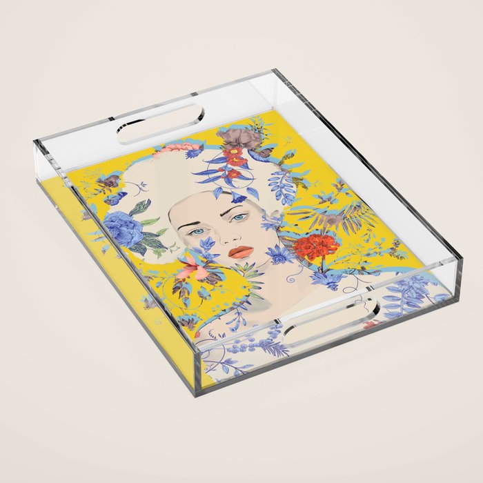 Blooming 28 Acrylic Tray Gallery Image 1