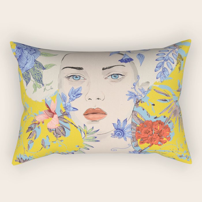 Blooming 28 Rectangular Pillow Gallery Image 1
