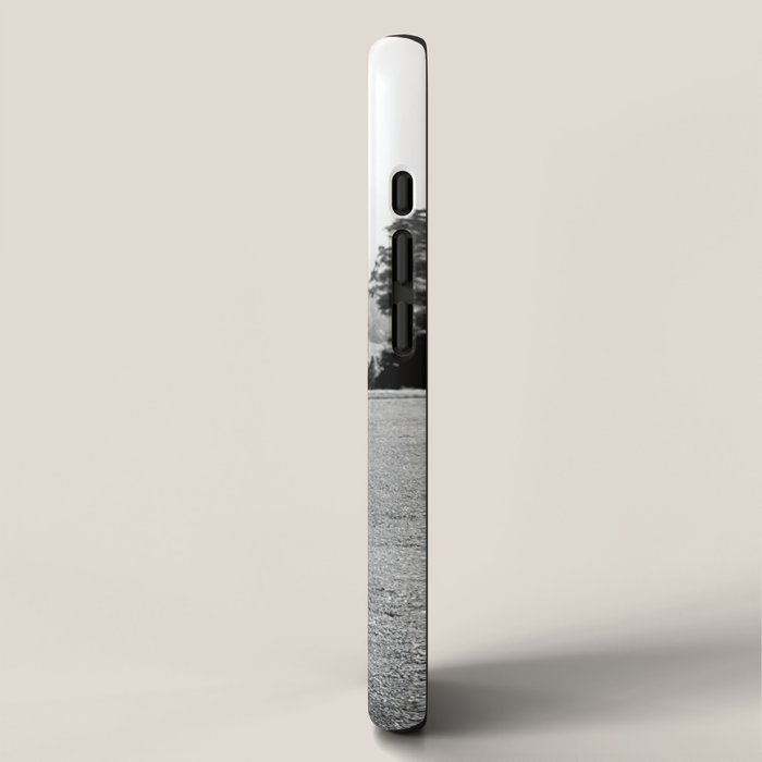 Audrey Hepburn Playing Golf, Black and White Vintage Art iPhone Case Gallery Image 2