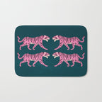 Fierce: Night Race Pink Tiger Edition Bath Mat Gallery Image 1
