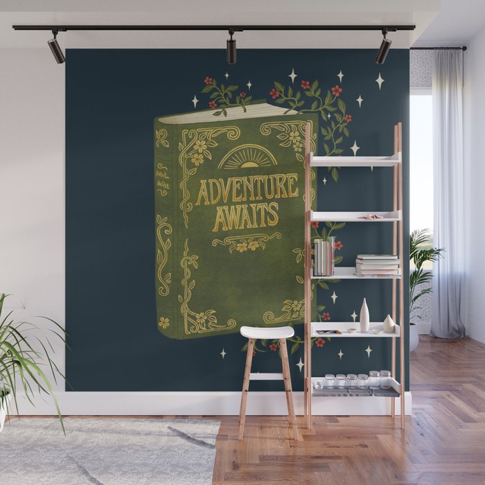 Adventure Awaits Wall Mural Gallery Image 1