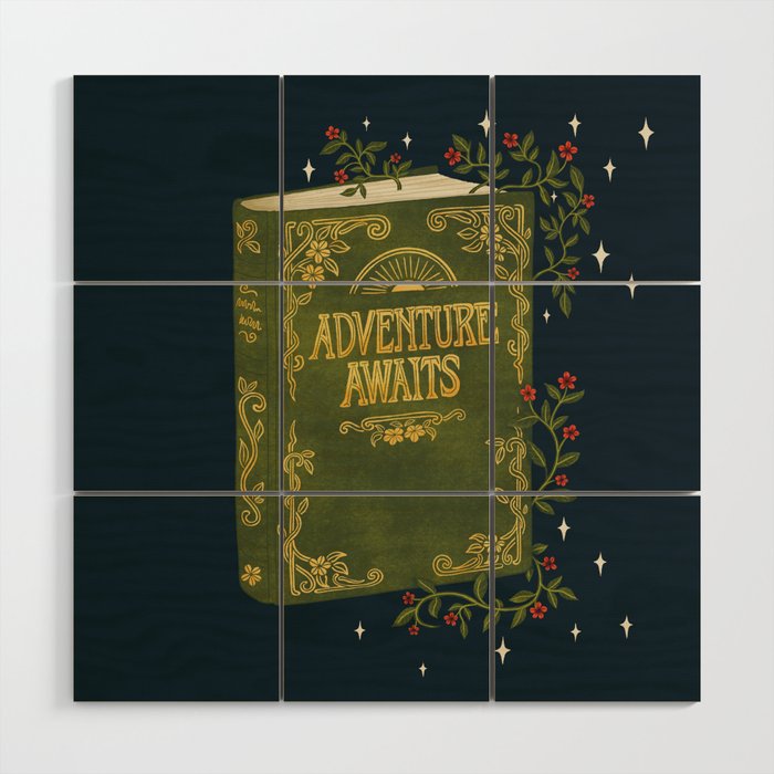 Adventure Awaits Wood Wall Art Gallery Image 1