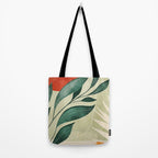 Abstract Art Tropical Leaves 14 Tote Bag Gallery Image 2