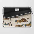 Anna Mary Robertson 'Grandma' Moses Sugaring Off American Folk Art Laptop Sleeve Gallery Image 2