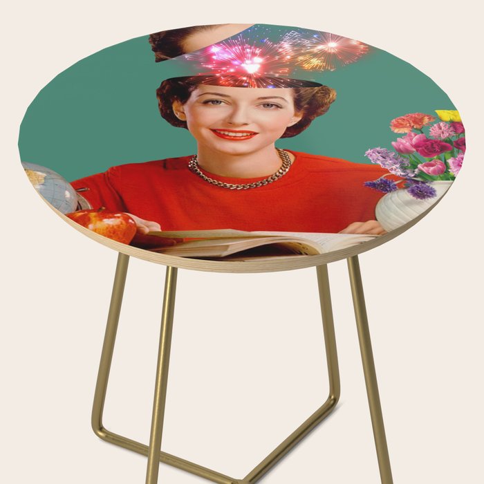 The Reader // Fireworks Side Table Gallery Image 2