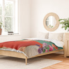 The Reader // Fireworks Duvet Cover Gallery Image 2