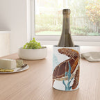 Metallic Sea Turtle-Custom Wine Chiller Gallery Image 4