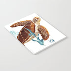 Metallic Sea Turtle-Custom Notebook Gallery Image 2