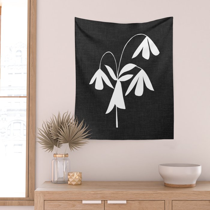 Bell Flower ii Wall Tapestry Gallery Image 2