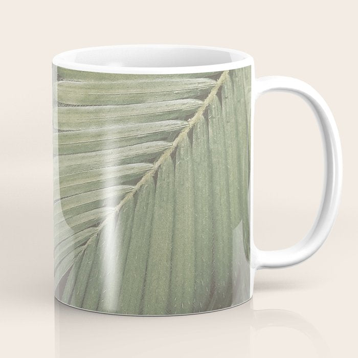 Tropical Leaves Coffee Mug Gallery Image 1