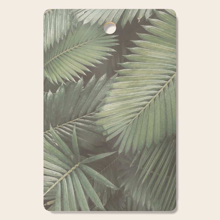 Tropical Leaves Cutting Board
