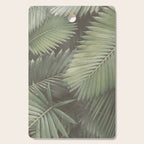 Tropical Leaves Cutting Board Gallery Image 1