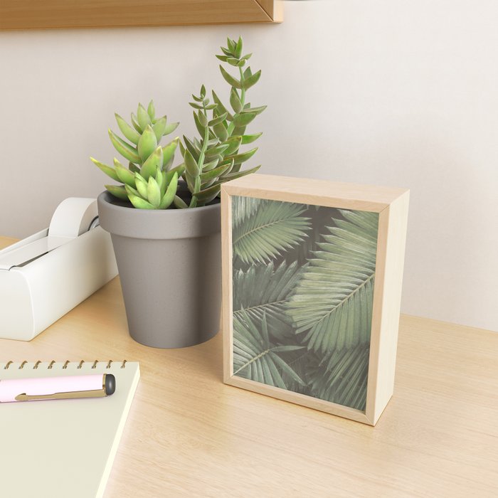 Tropical Leaves Mini Art Print Gallery Image 2