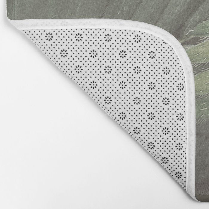 Tropical Leaves Bath Mat Gallery Image 2