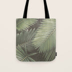 Tropical Leaves Tote Bag Gallery Image 1