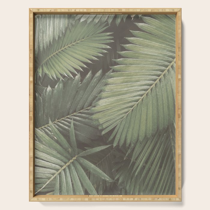 Tropical Leaves Serving Tray Gallery Image 1