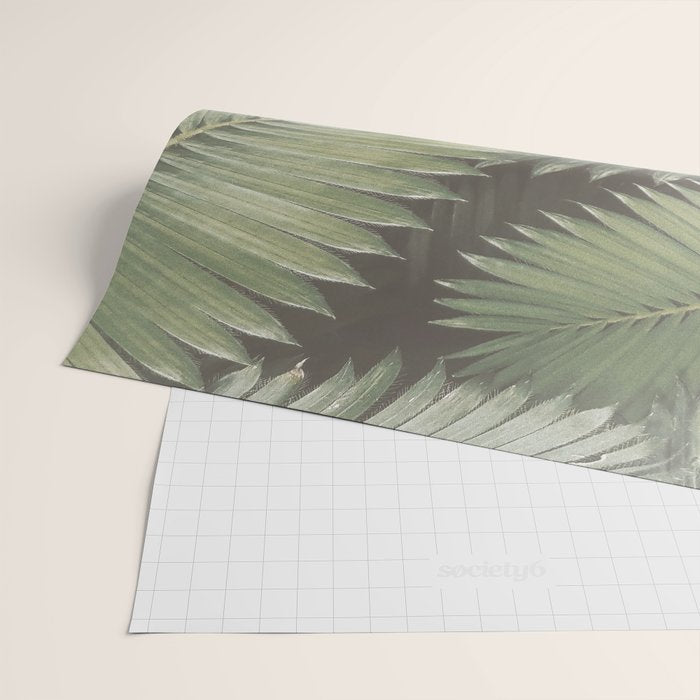 Tropical Leaves Wrapping Paper Gallery Image 2