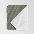 Tropical Leaves Throw Blanket Gallery Image 3