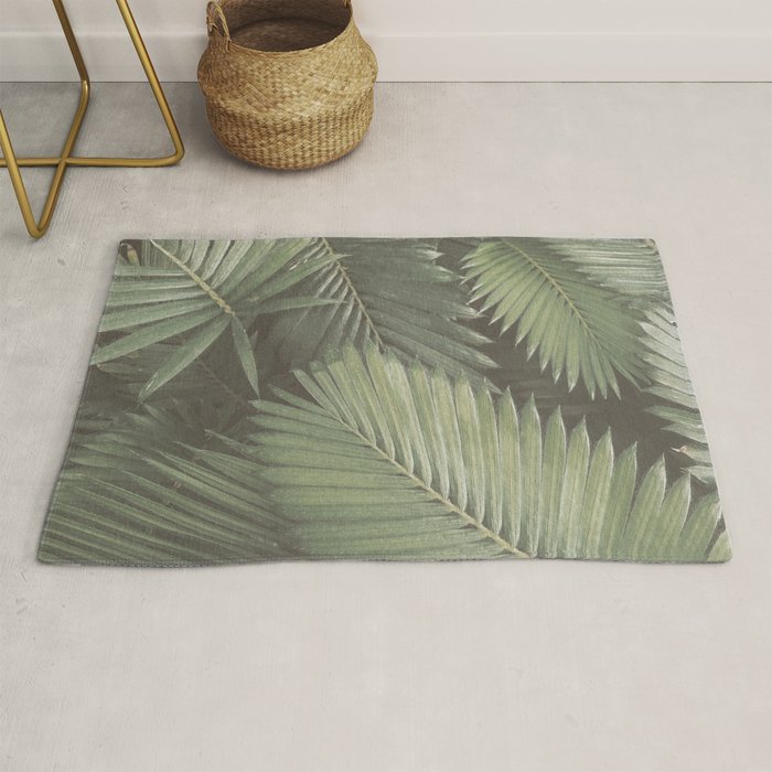 Tropical Leaves Rug Gallery Image 1