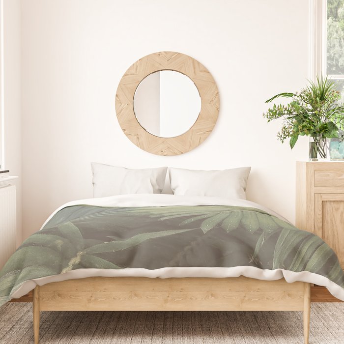 Tropical Leaves Duvet Cover Gallery Image 3