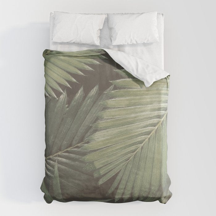 Tropical Leaves Duvet Cover Gallery Image 1