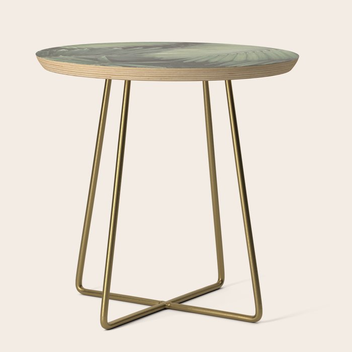 Tropical Leaves Side Table Gallery Image 1