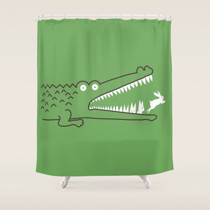 Mr. Croc's Nightmare Shower Curtain Gallery Image 1
