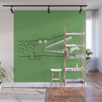 Mr. Croc's Nightmare Wall Mural Gallery Image 1