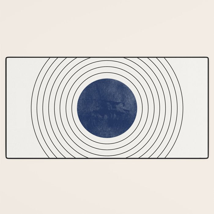 Geo Blue Balance Desk Mat Gallery Image 3