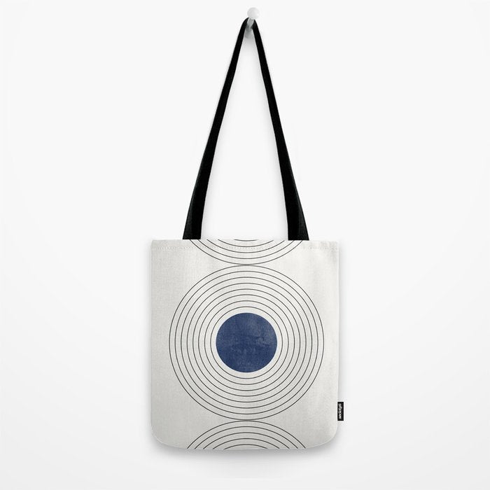 Geo Blue Balance Tote Bag Gallery Image 2