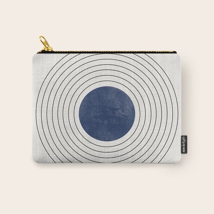 Geo Blue Balance Carry All Pouch Gallery Image 1