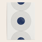 Geo Blue Balance Poster Gallery Image 4