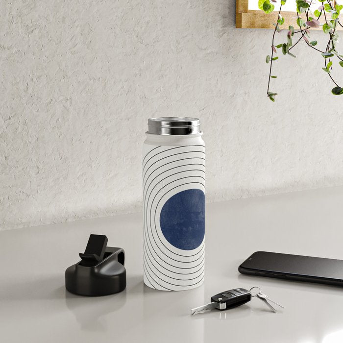 Geo Blue Balance Water Bottle Gallery Image 4