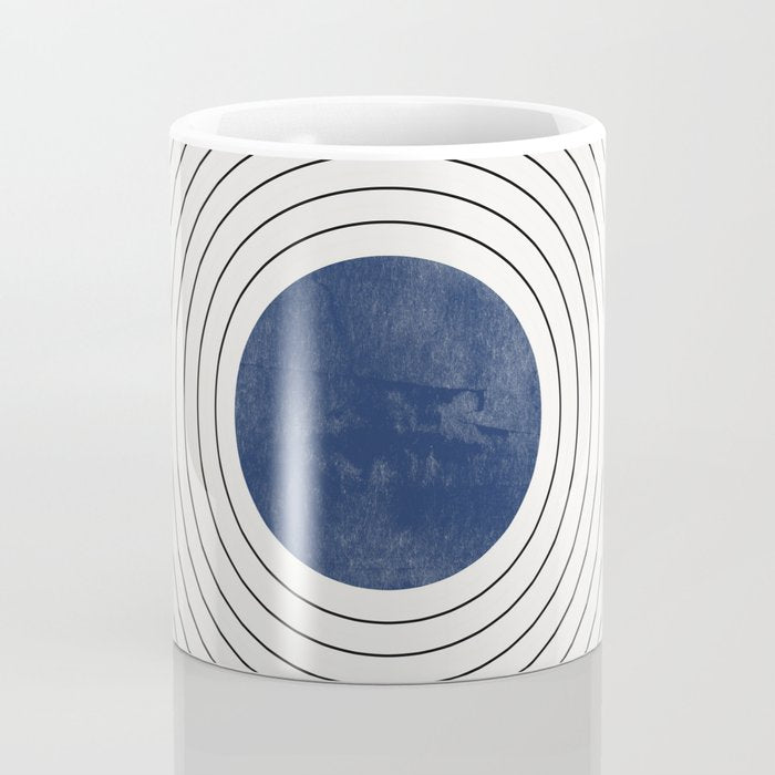 Geo Blue Balance Coffee Mug Gallery Image 4